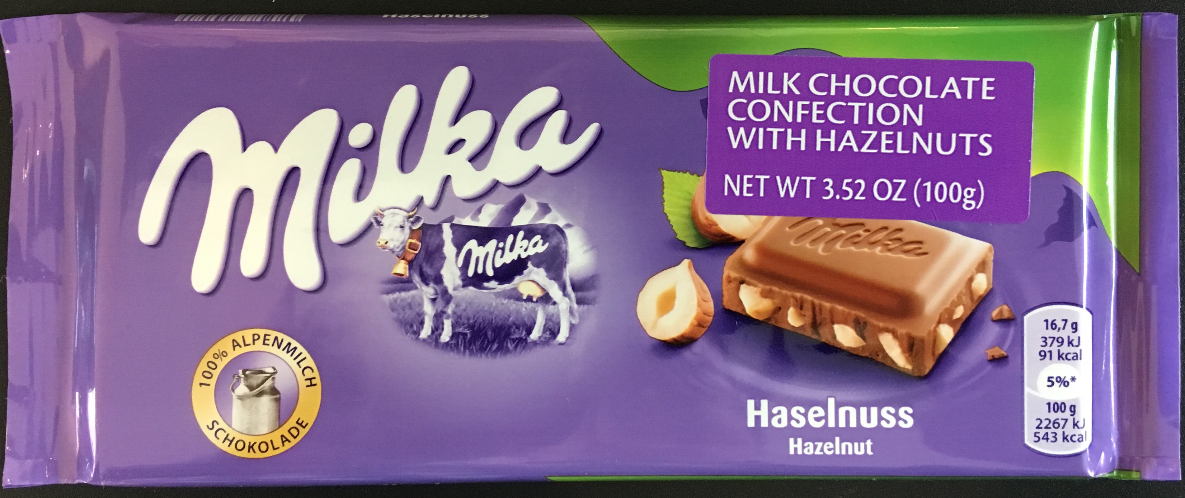 Milka Milk Chocolate with Hazelnuts – Scandy Sweets